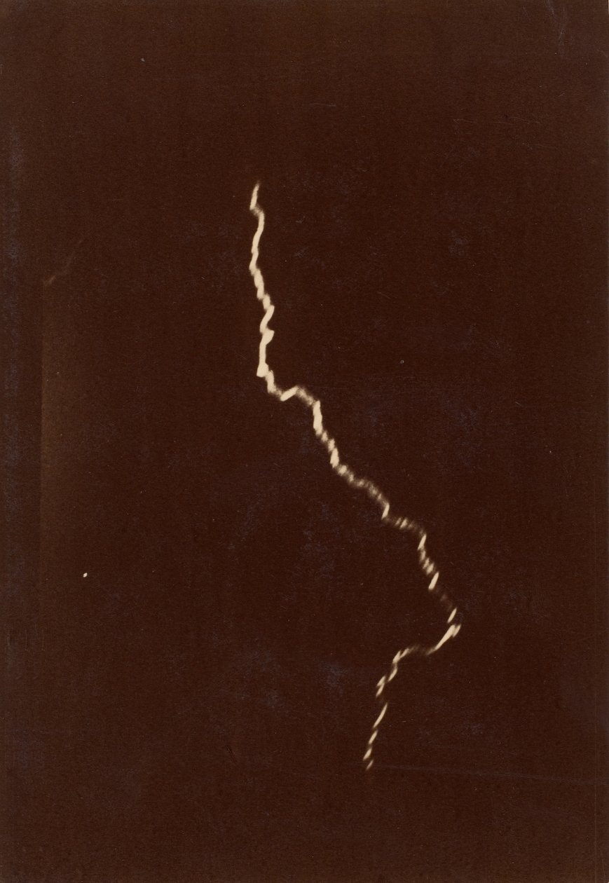 [Spiraali salaman ukkosmyrskyssä], 12. toukokuuta 1886. tekijältä Charles Moussette