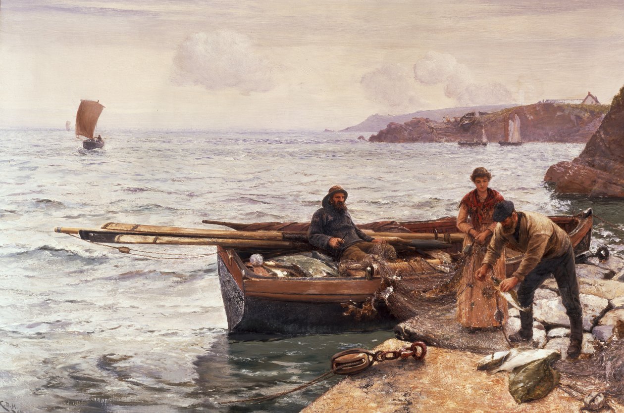 Crabberin syötti tekijältä Charles Napier Hemy