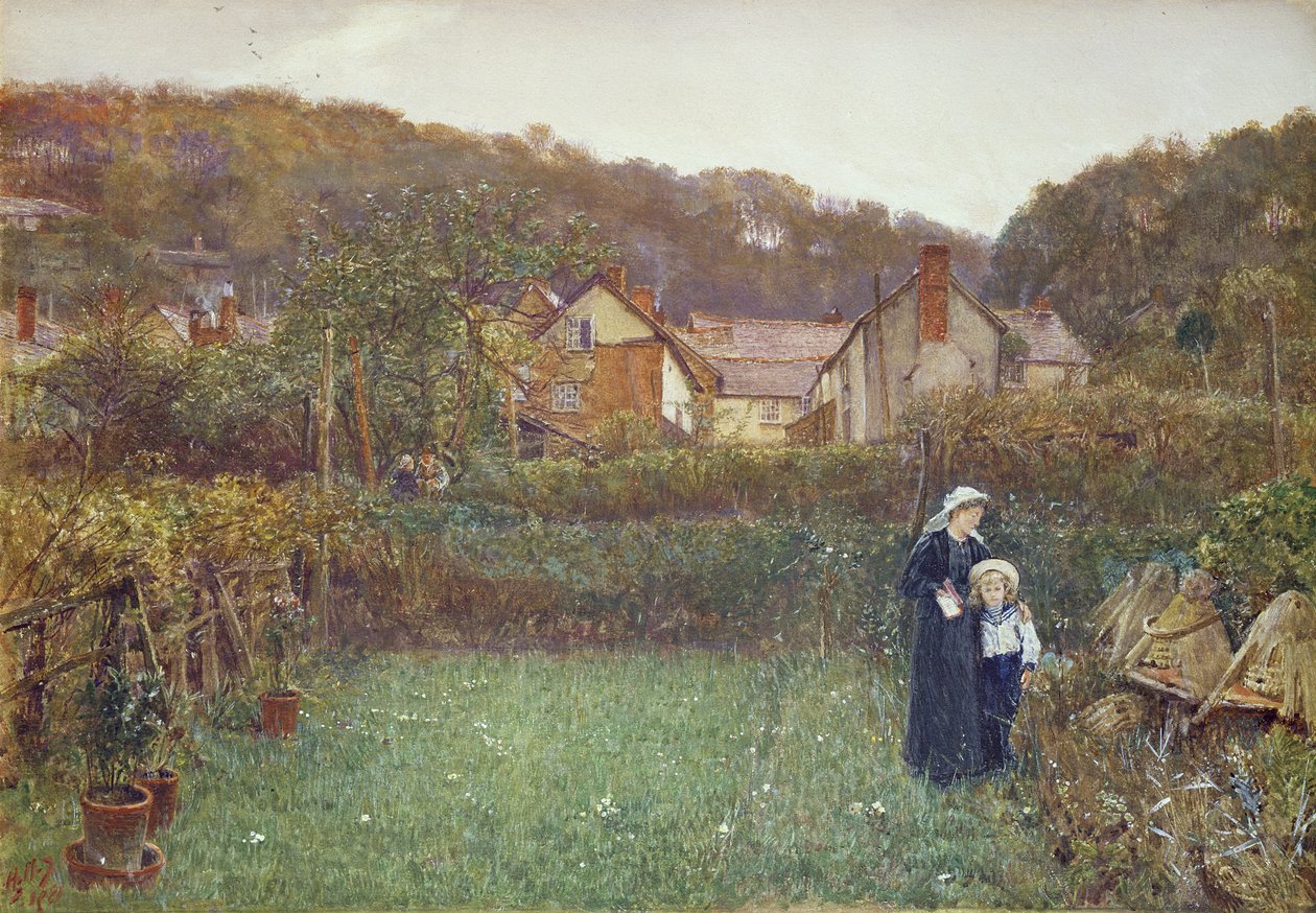 Mehiläisille kertominen tekijältä Charles Napier Hemy