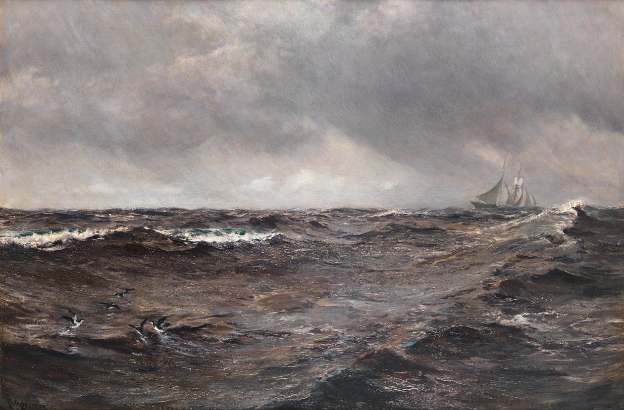 Syvänmeren sade, 1907 tekijältä Charles Napier Hemy