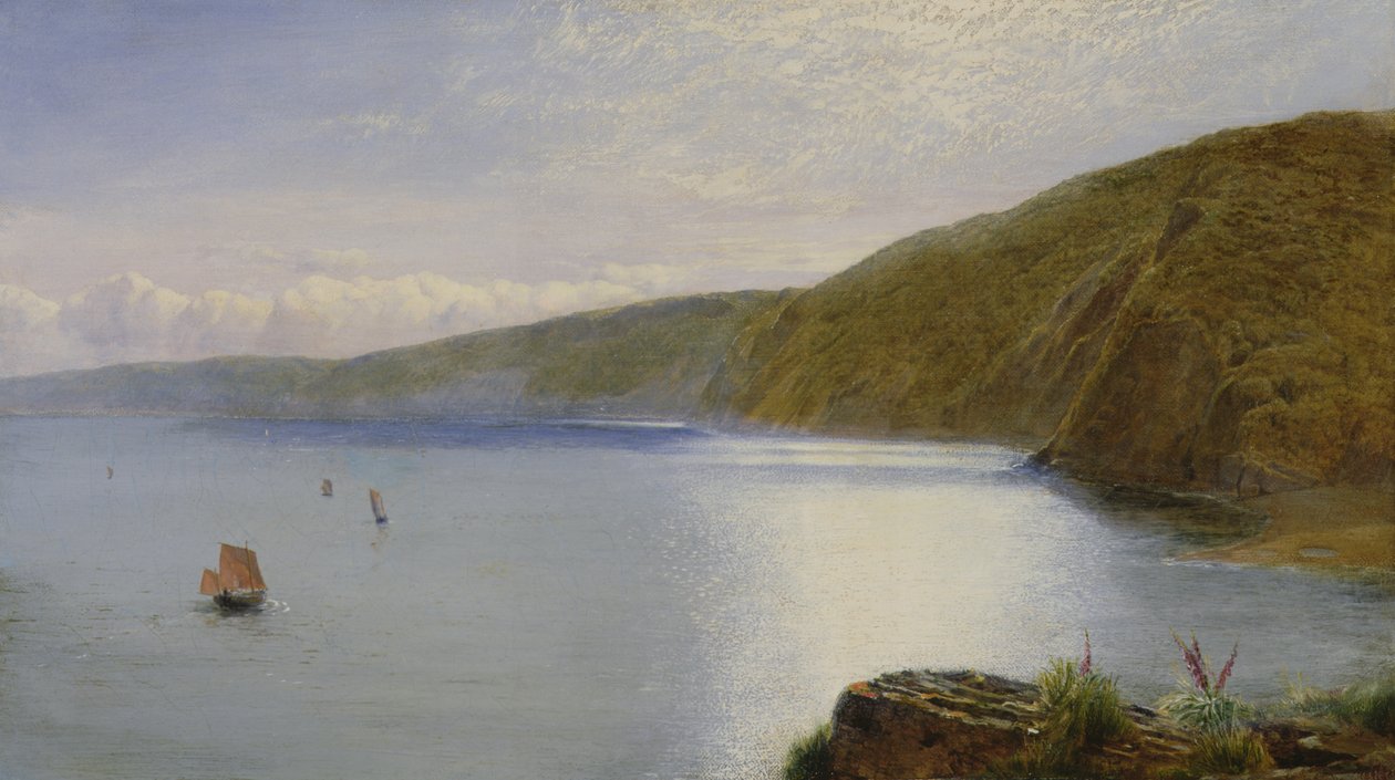 Auringon valaisema valtameri, 1864 tekijältä Charles Napier Hemy