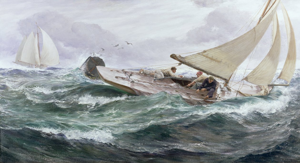 Nuoriso, 1889 tekijältä Charles Napier Hemy