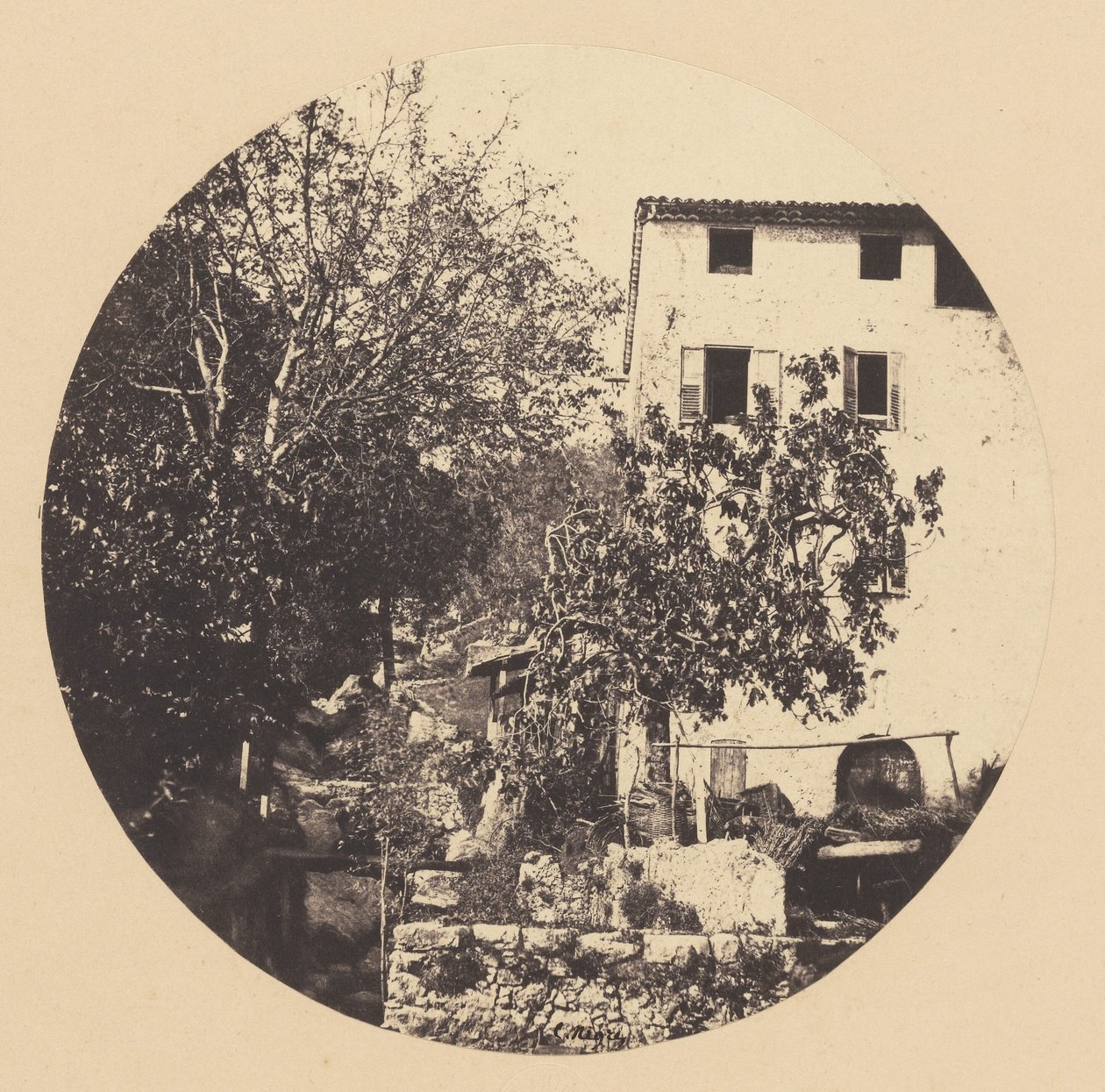 [Grasse, mylly (vesiputoukset)] tekijältä Charles Nègre