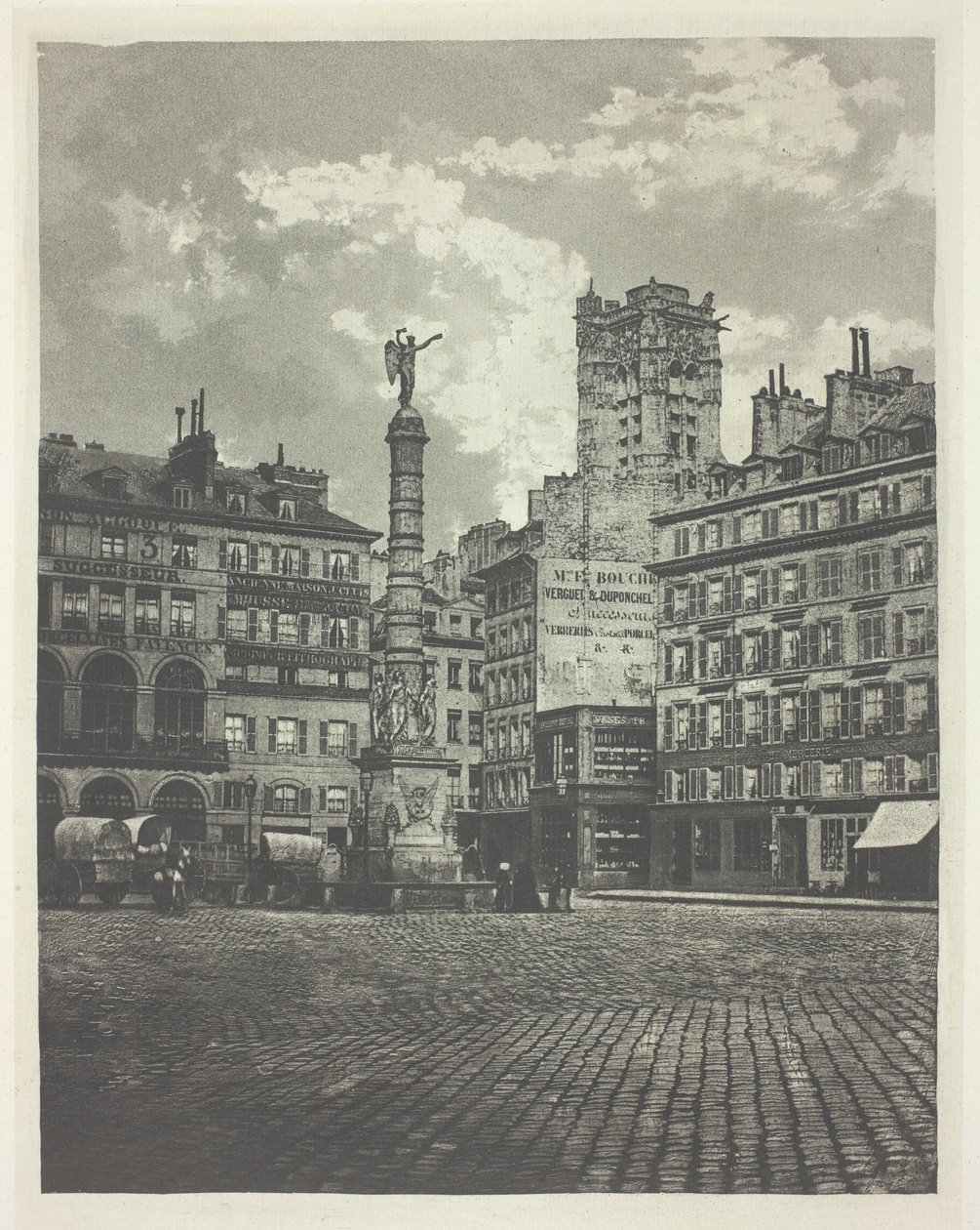Pariisi, Place de Chatelet tekijältä Charles Nègre