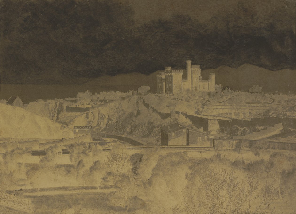Chateau of Vallambrosa, Cannes, n. 1852. tekijältä Charles Nègre