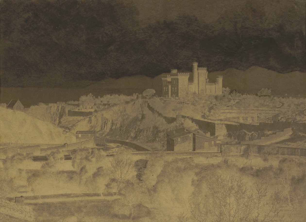 Vallambrosan linna, Cannes,c. 1852 (kuva) tekijältä Charles Nègre