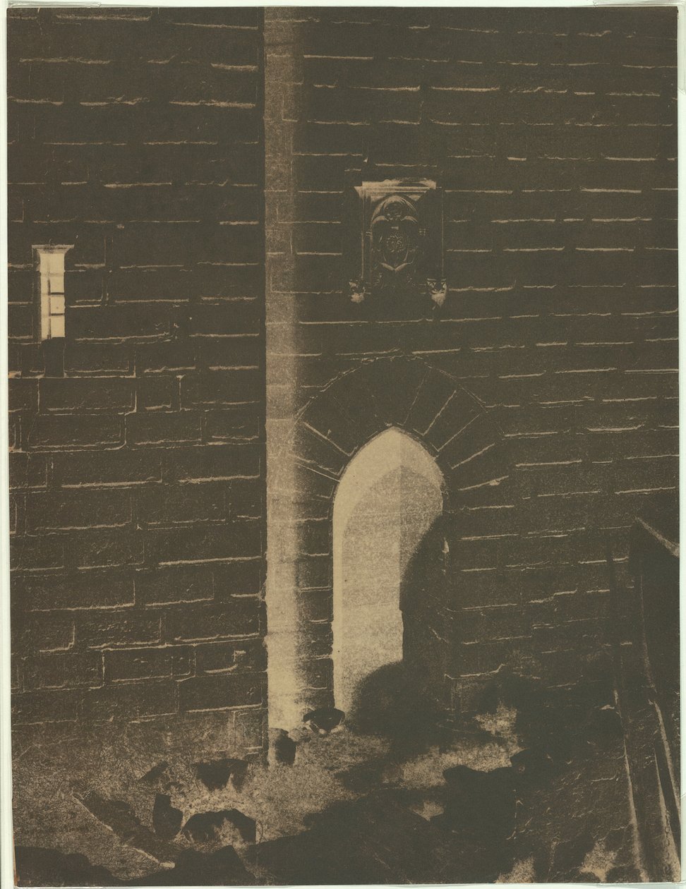 Mont-Majour, Abbey Towerin juliste, n. 1852. tekijältä Charles Nègre