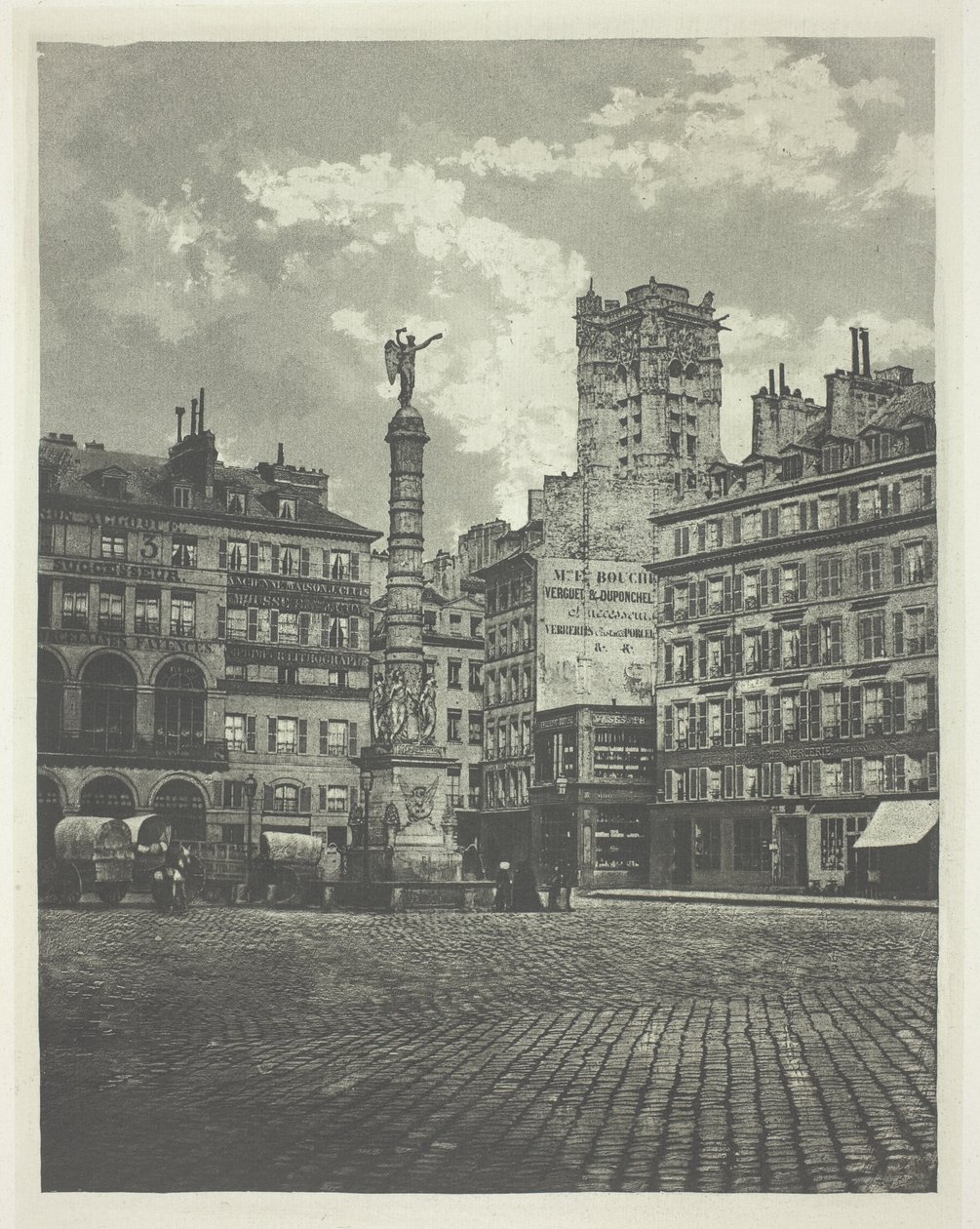 Pariisi, Place de Chatelet tekijältä Charles Nègre