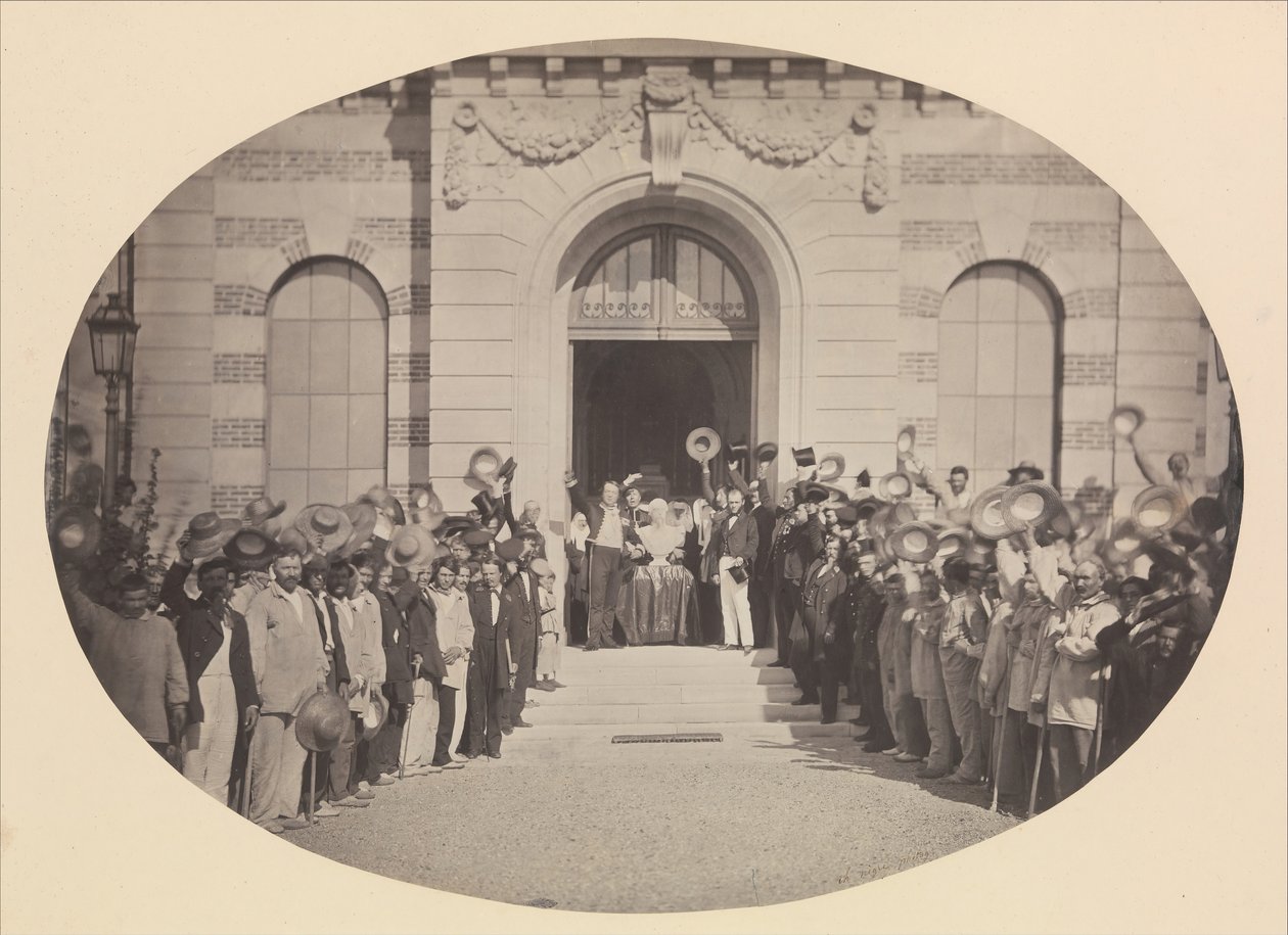 [15. elokuuta. Vincennesin keisarillinen turvapaikka], 1858. tekijältä Charles Nègre