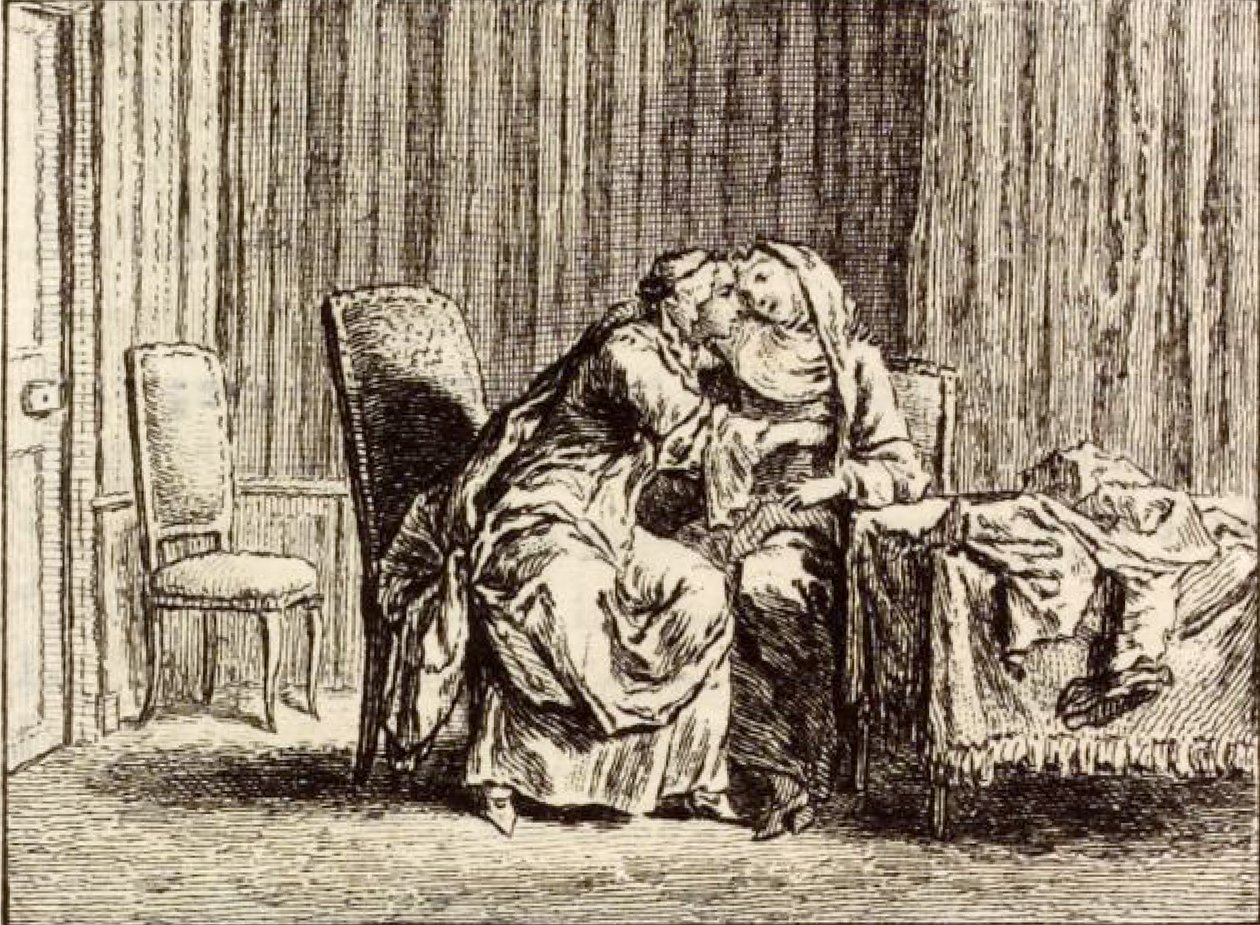 Ompelija tekijältä Charles Nicolas Cochin