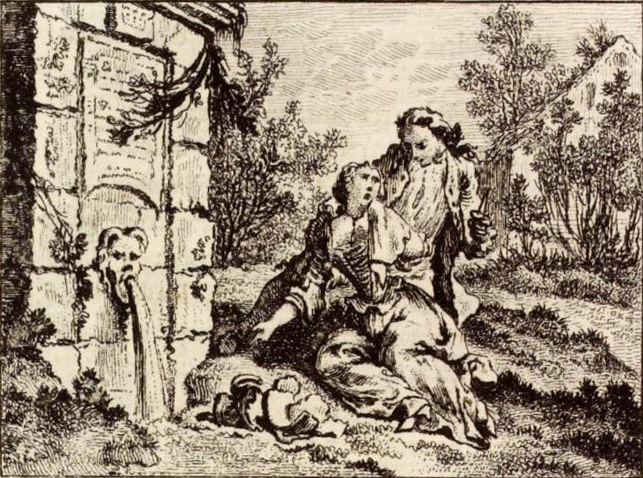 La Cruche tekijältä Charles Nicolas Cochin
