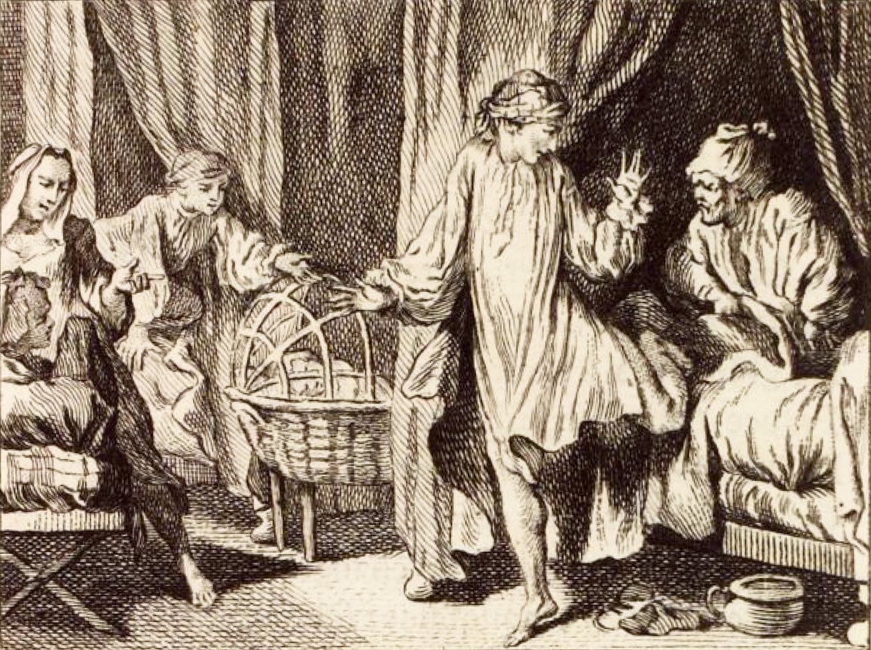 Le Berceau tekijältä Charles Nicolas Cochin