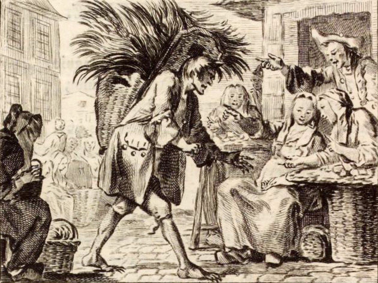 Papefiguièren paholainen tekijältä Charles Nicolas Cochin
