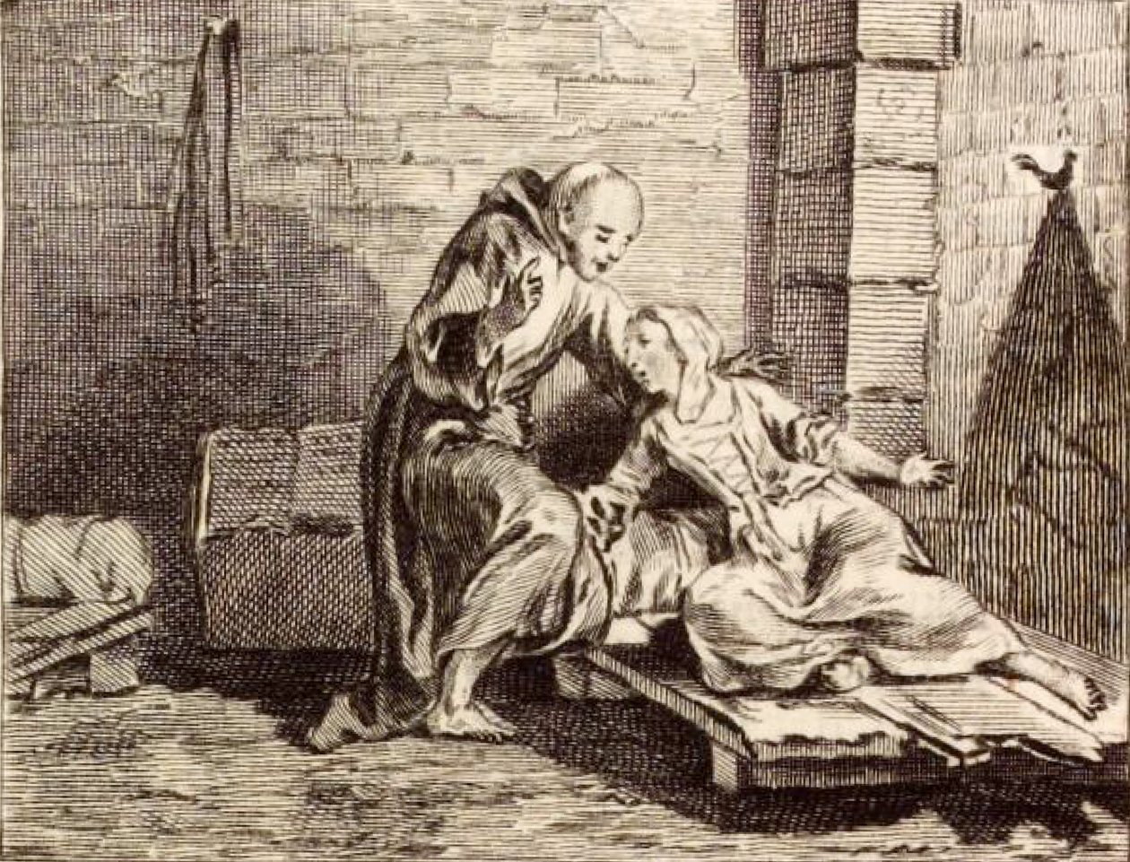 Le Diable en enfer tekijältä Charles Nicolas Cochin