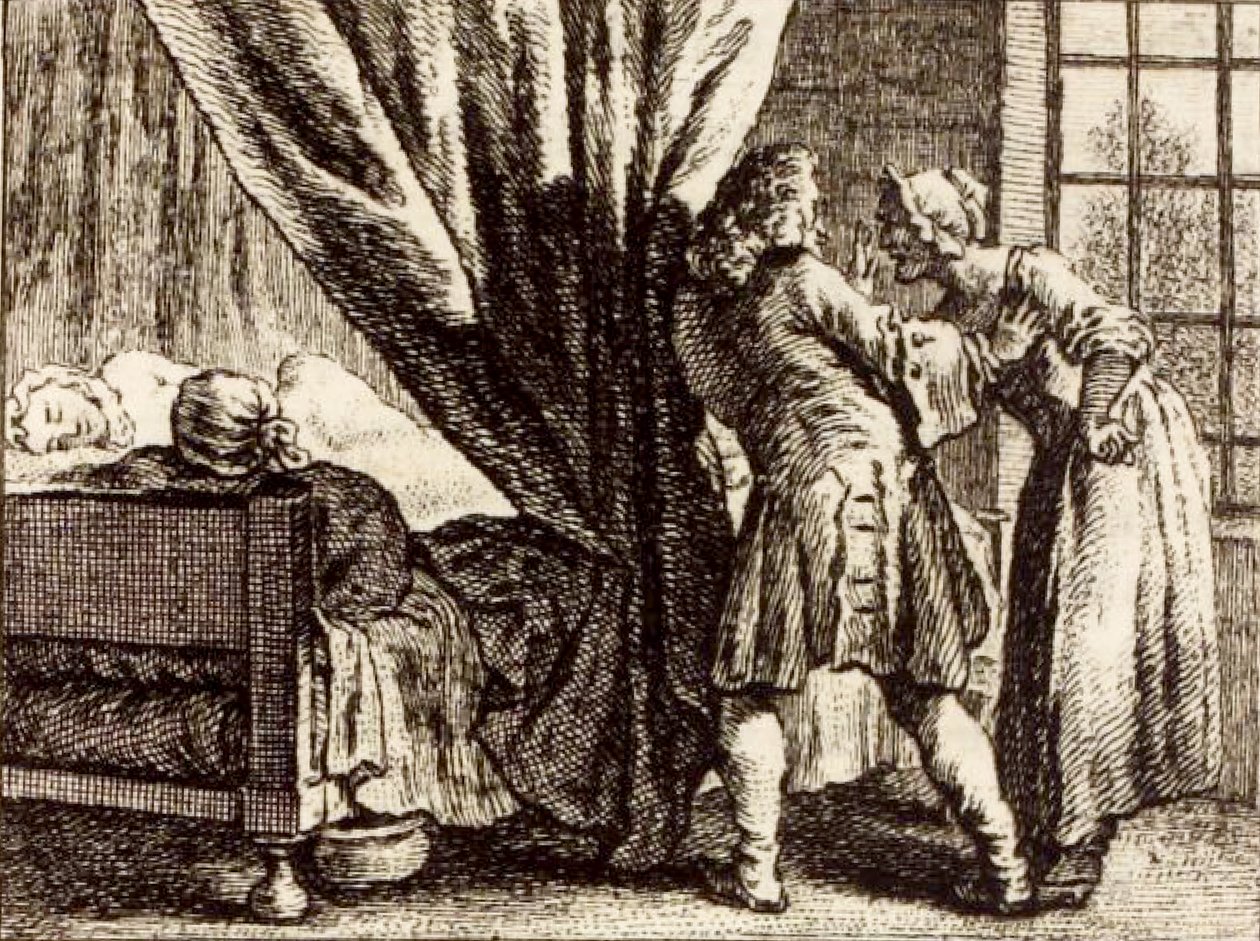 Le Rossignol tekijältä Charles Nicolas Cochin