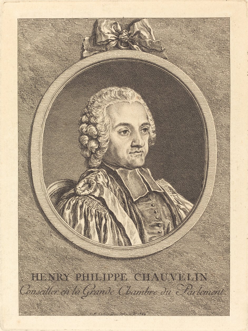 Henry Philippe Chauvelin tekijältä Charles Nicolas Cochin II