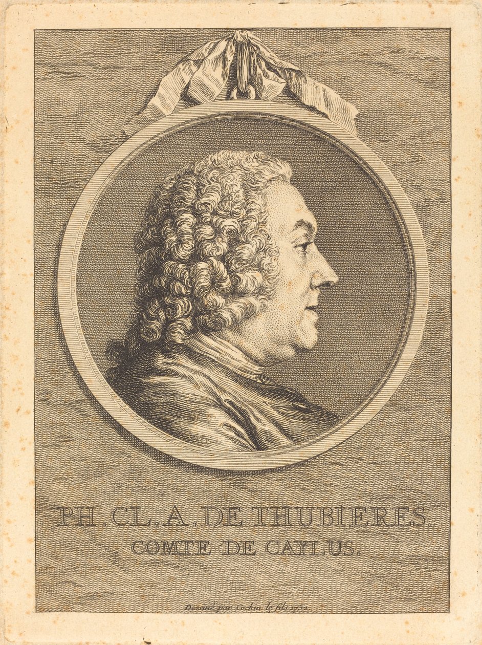 Ph.Cl.A. Thubieresista, Cayluksen kreivistä tekijältä Charles Nicolas Cochin II
