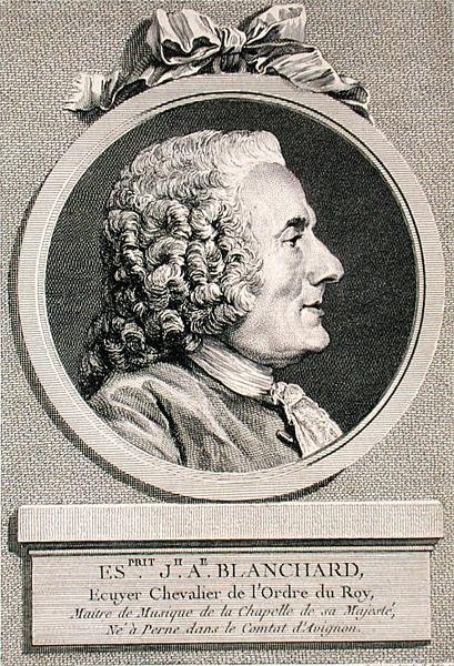 Esprit Joseph Antoine Blanchard (1696-1770) kaiverrus Augustin de Saint-Aubin (1736-1807) 1767 (kaiverrus) tekijältä Charles Nicolas II (after) Cochin