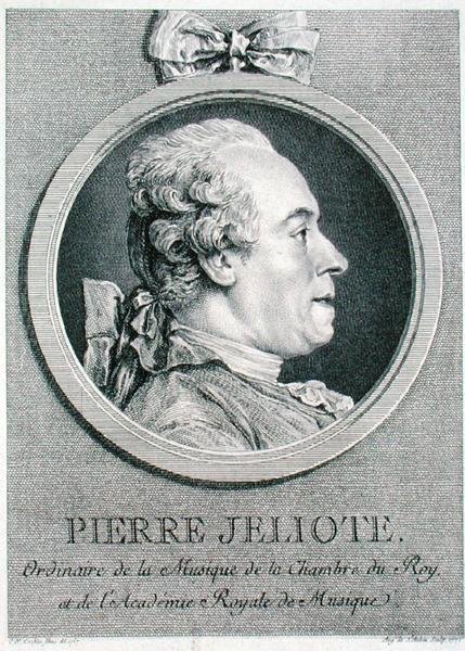 Pierre Jeliote (1713-97), kaiverrus Augustin de Saint-Aubin (1736-1807) 1771 (kaiverrus) tekijältä Charles Nicolas II (after) Cochin