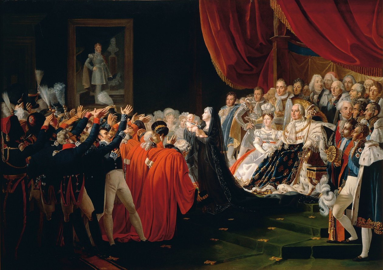 Ranska, Versailles, Berryn herttuatar esittelee Bordeaux
