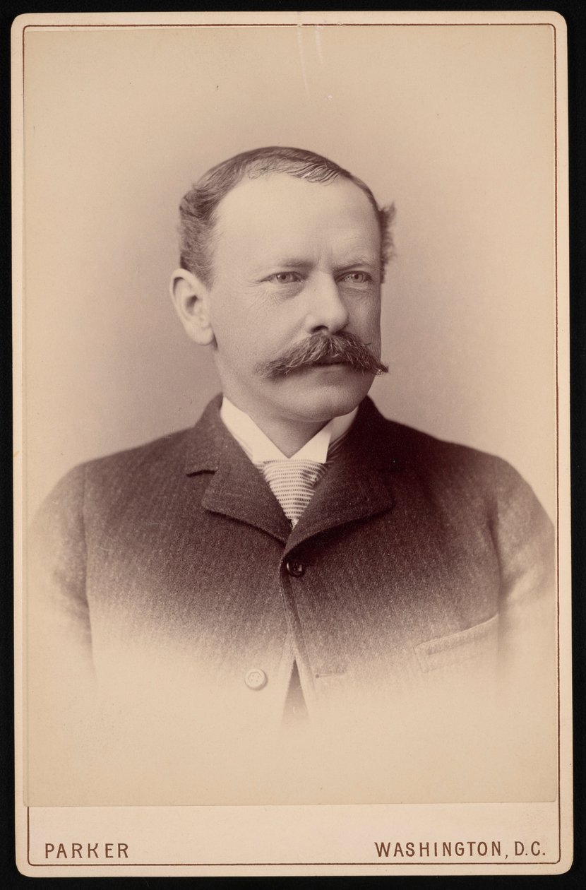 Tohtori James Milton Flintin muotokuva 1838-1919, 1887-1904. tekijältä Charles Parker