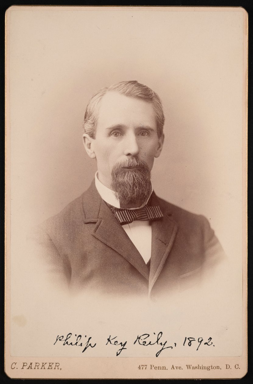 Philip Key Reilyn muotokuva 1829-1910, 1892. tekijältä Charles Parker