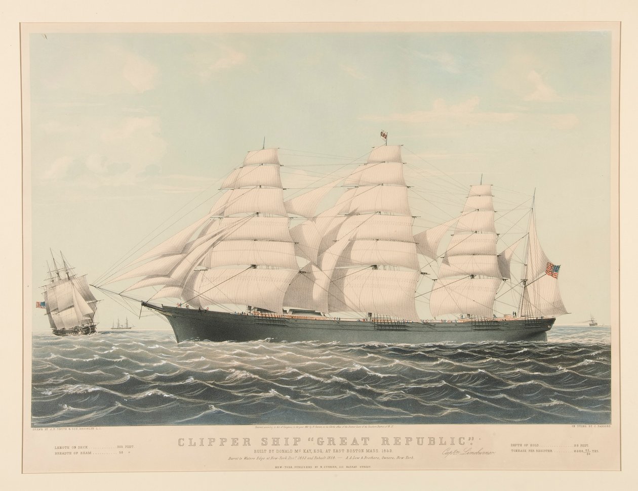 Clipper laiva tekijältä Charles Parsons
