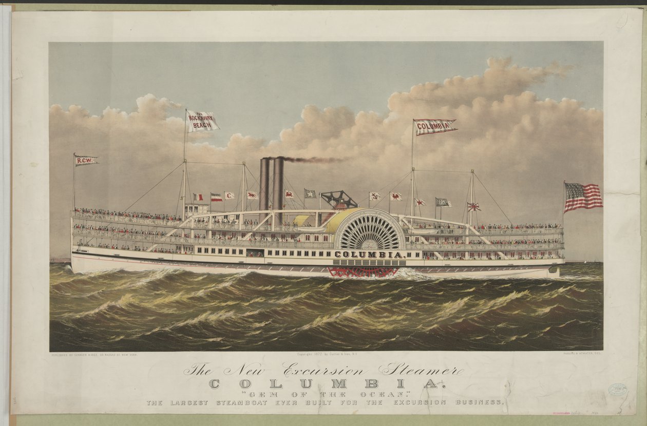 Columbia (höyrylaiva 1877) 03 tekijältä Charles Parsons