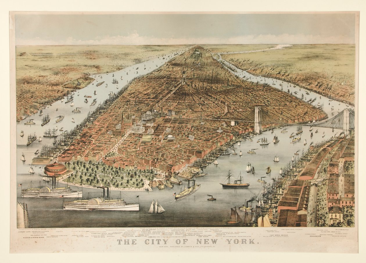 New Yorkin kaupunki tekijältä Charles Parsons