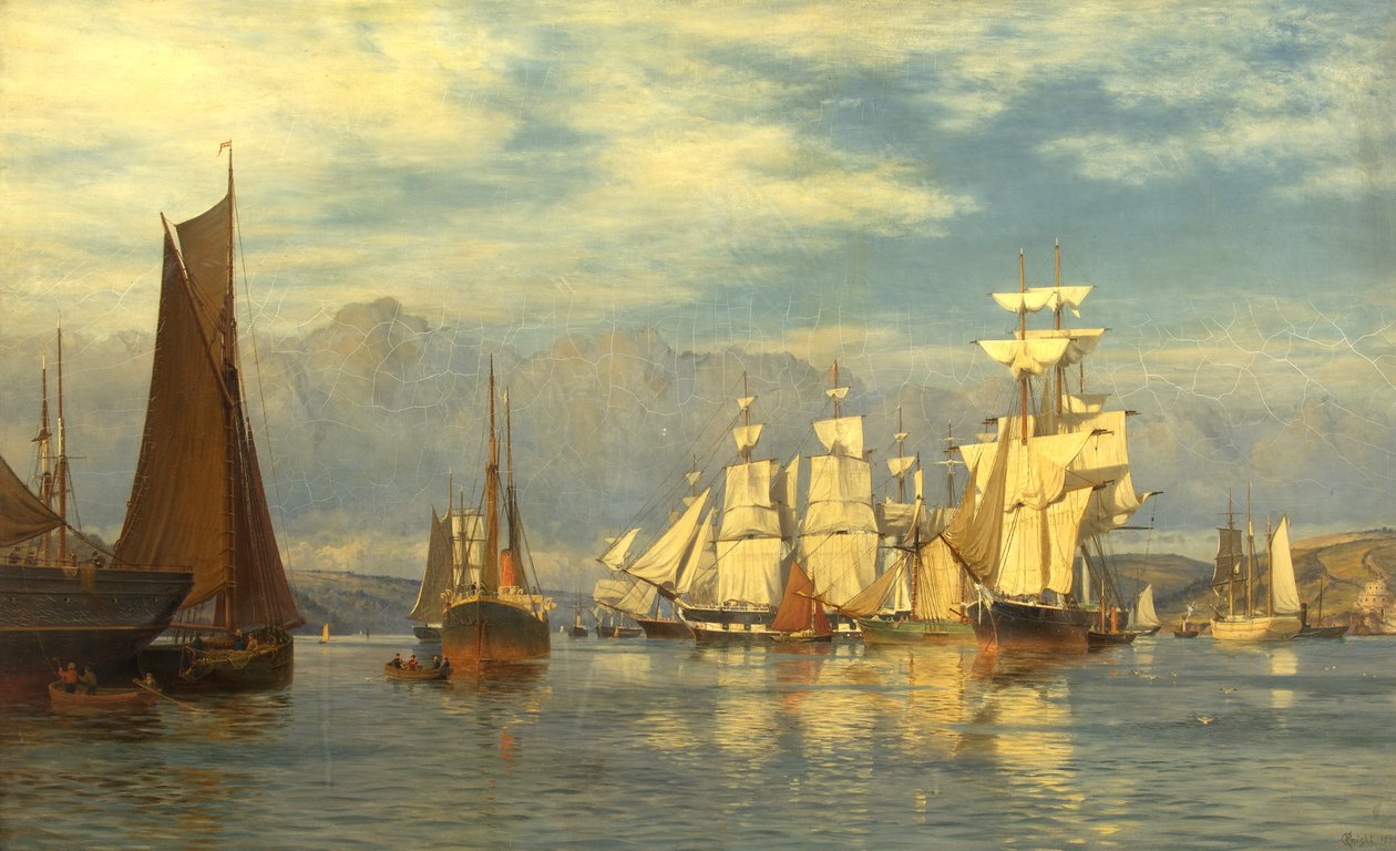 Falmouthin satama tekijältä Charles Parsons Knight