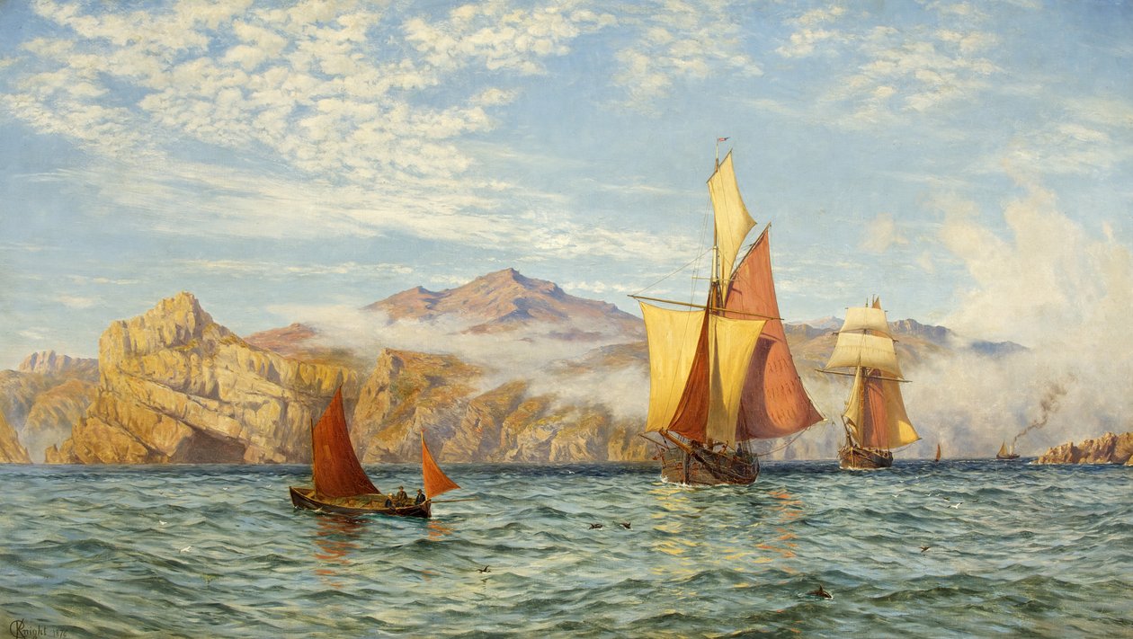 Ramsey Island, Pembrokeshiren edustalla tekijältä Charles Parsons Knight