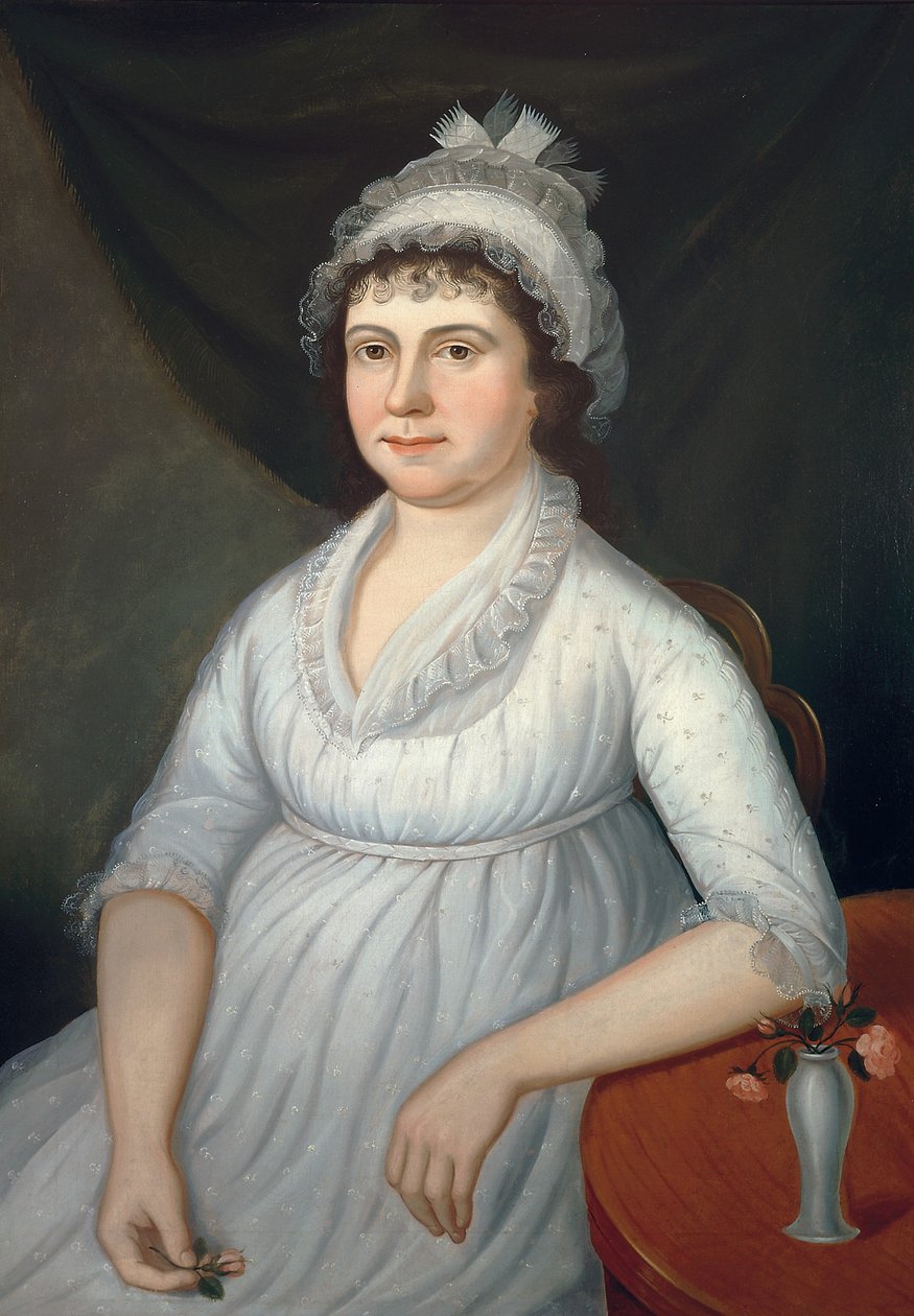 Hannah Lemmon Corcoran, noin 1802-10 tekijältä Charles Peale Polk