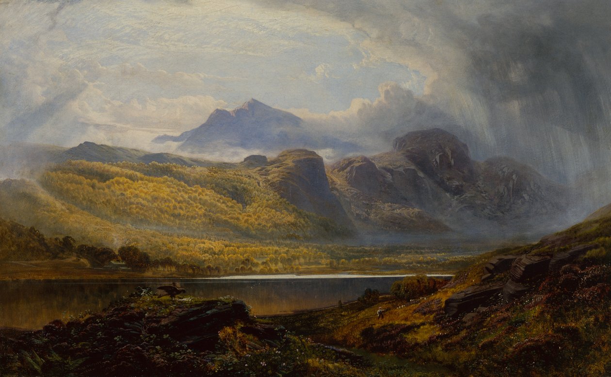Llyn Crafnant, Moel Siabed in the Distance, North Wales tekijältä Charles Pettitt