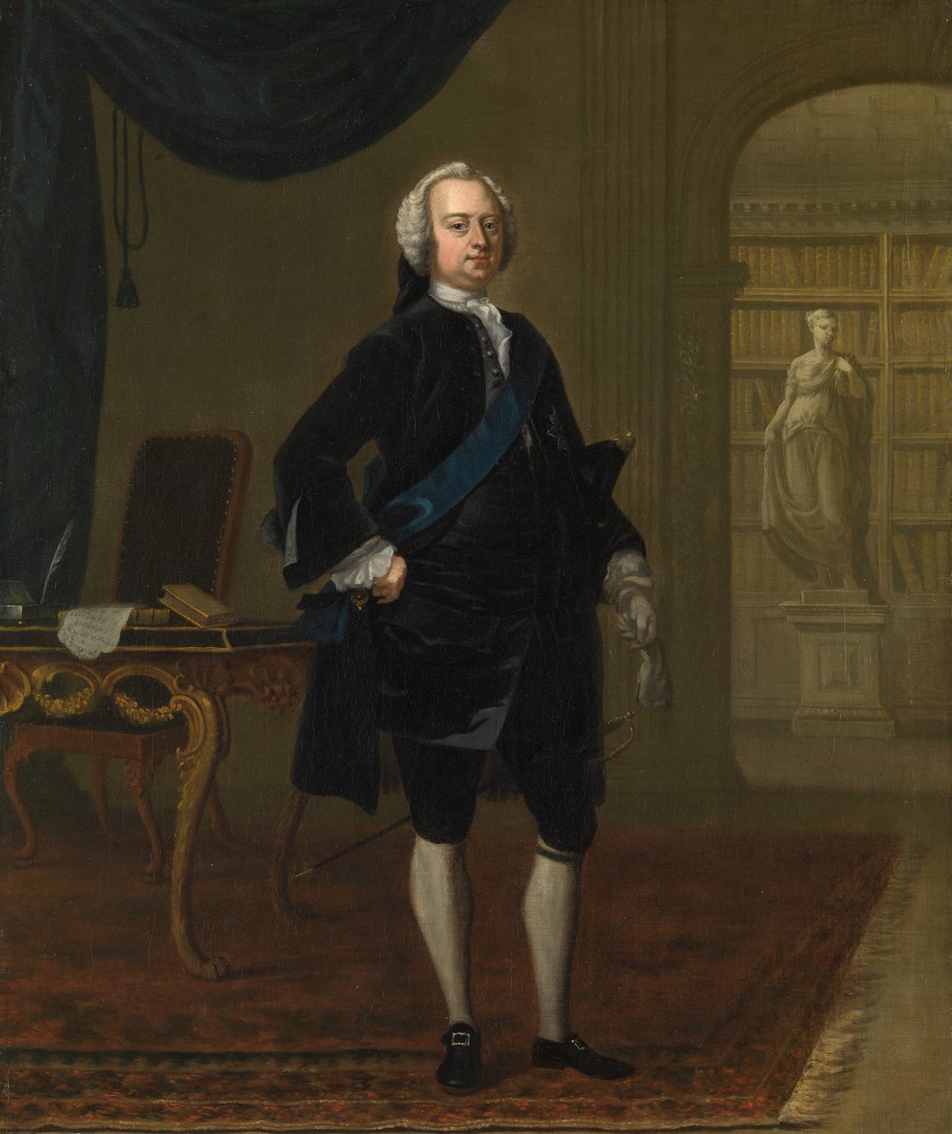 Charles, Richmondin, Lennoxin ja Aubignyn toinen herttua, n. 1730 (öljy kankaalle) tekijältä Charles Philips