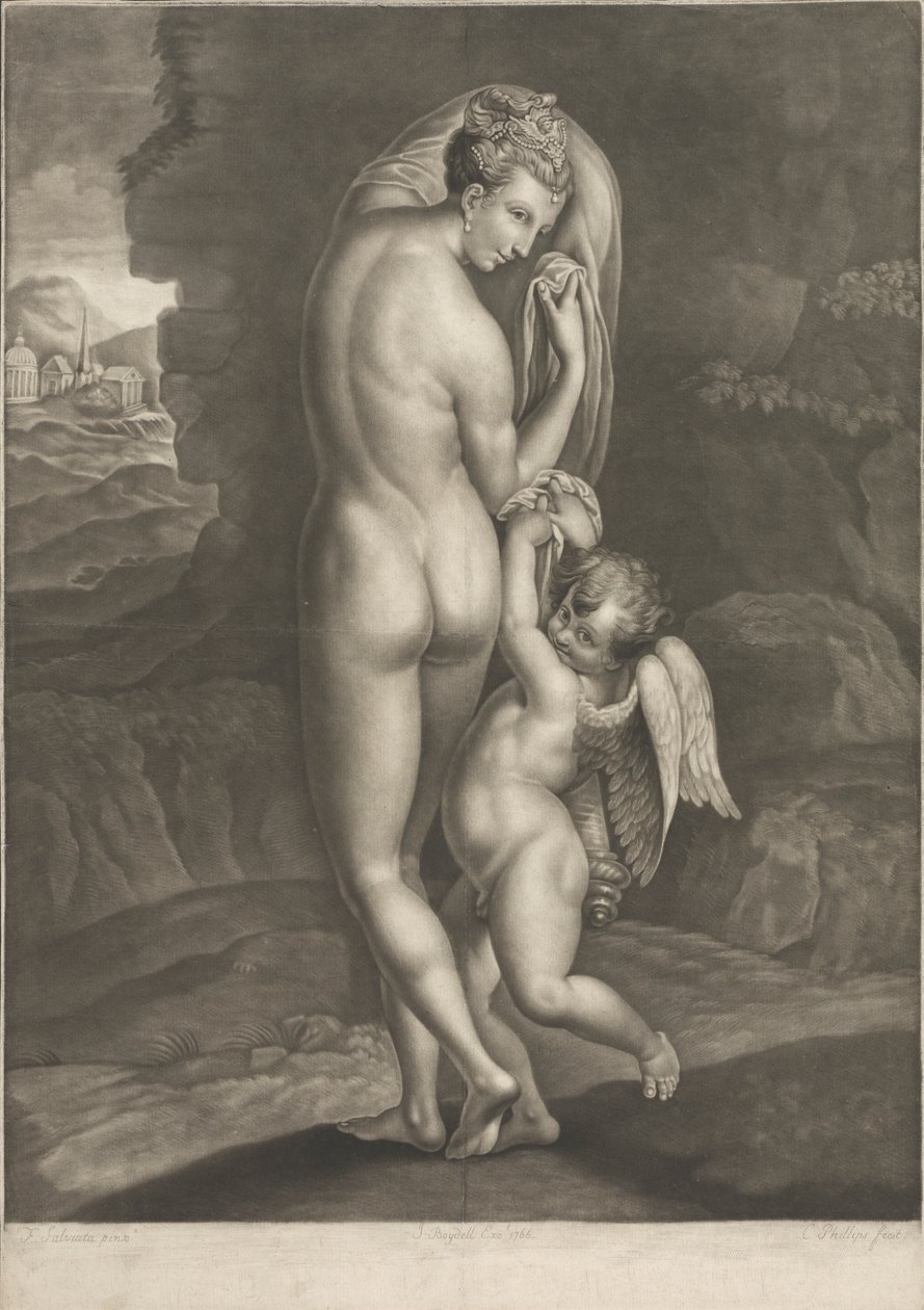 Venus ja Cupid tekijältä Charles Phillips