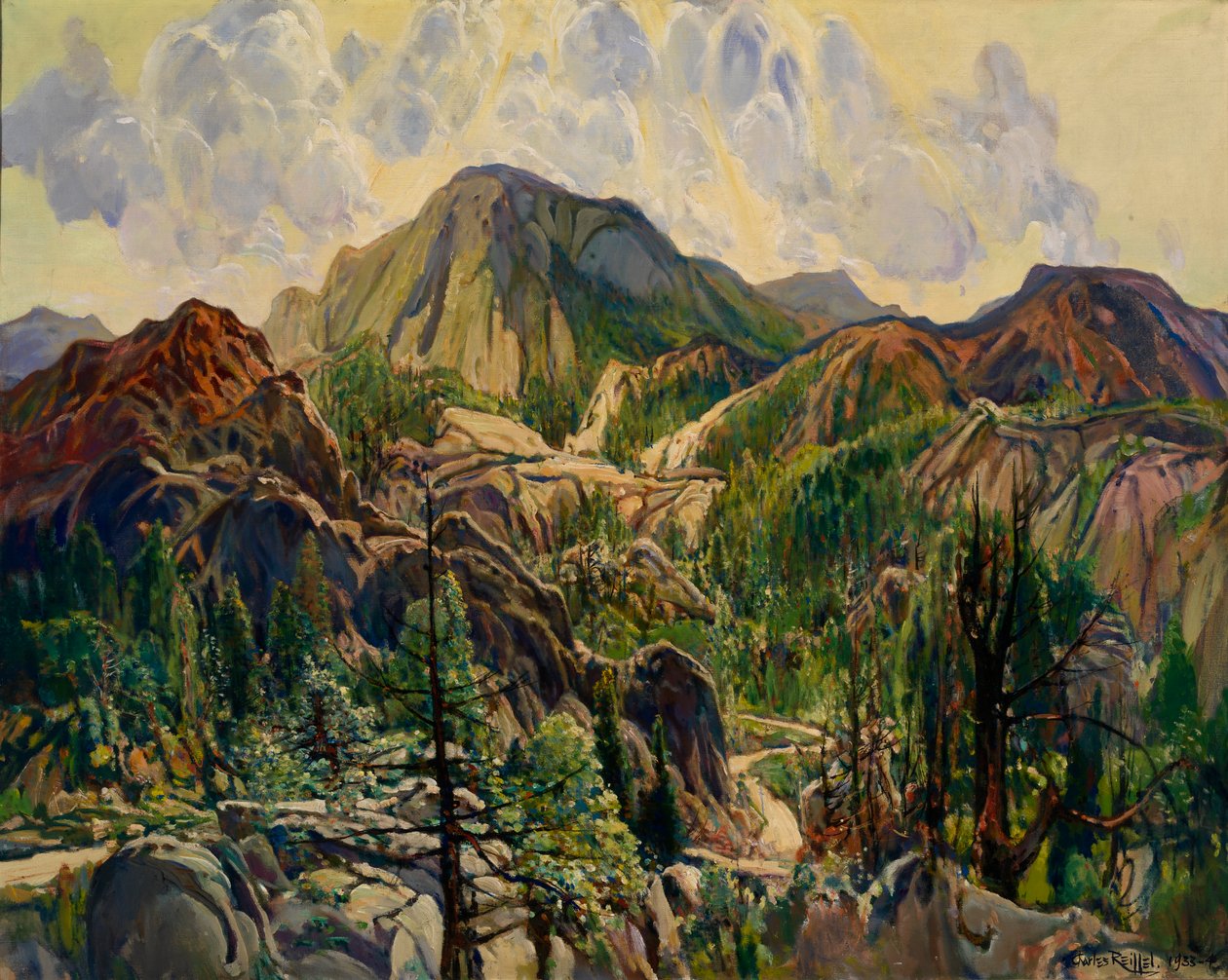 Tie Cuyamacasissa, n. 1933-1934. tekijältä Charles Reiffel