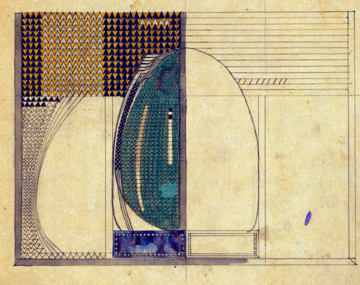 Suunnittelu W.J. Bassett-Lowkelle, 1916 tekijältä Charles Rennie Mackintosh