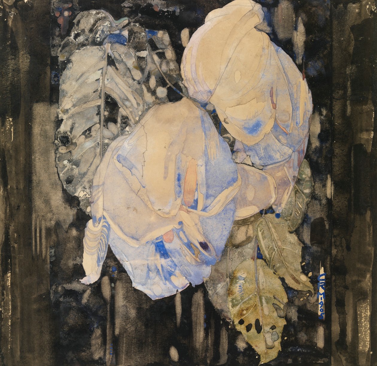 Haalistuneet ruusut tekijältä Charles Rennie Mackintosh