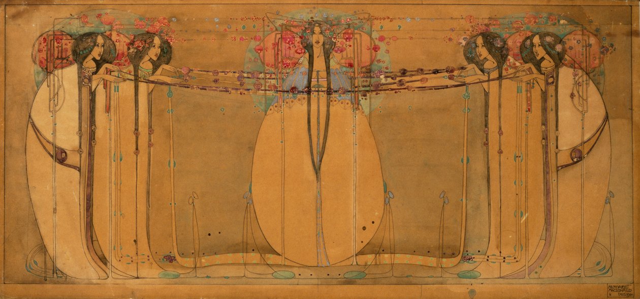Toukokuun kuningatar tekijältä Charles Rennie Mackintosh