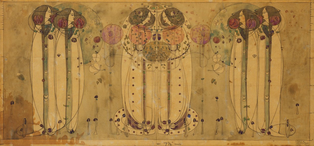 Wassail, 1900 tekijältä Charles Rennie Mackintosh
