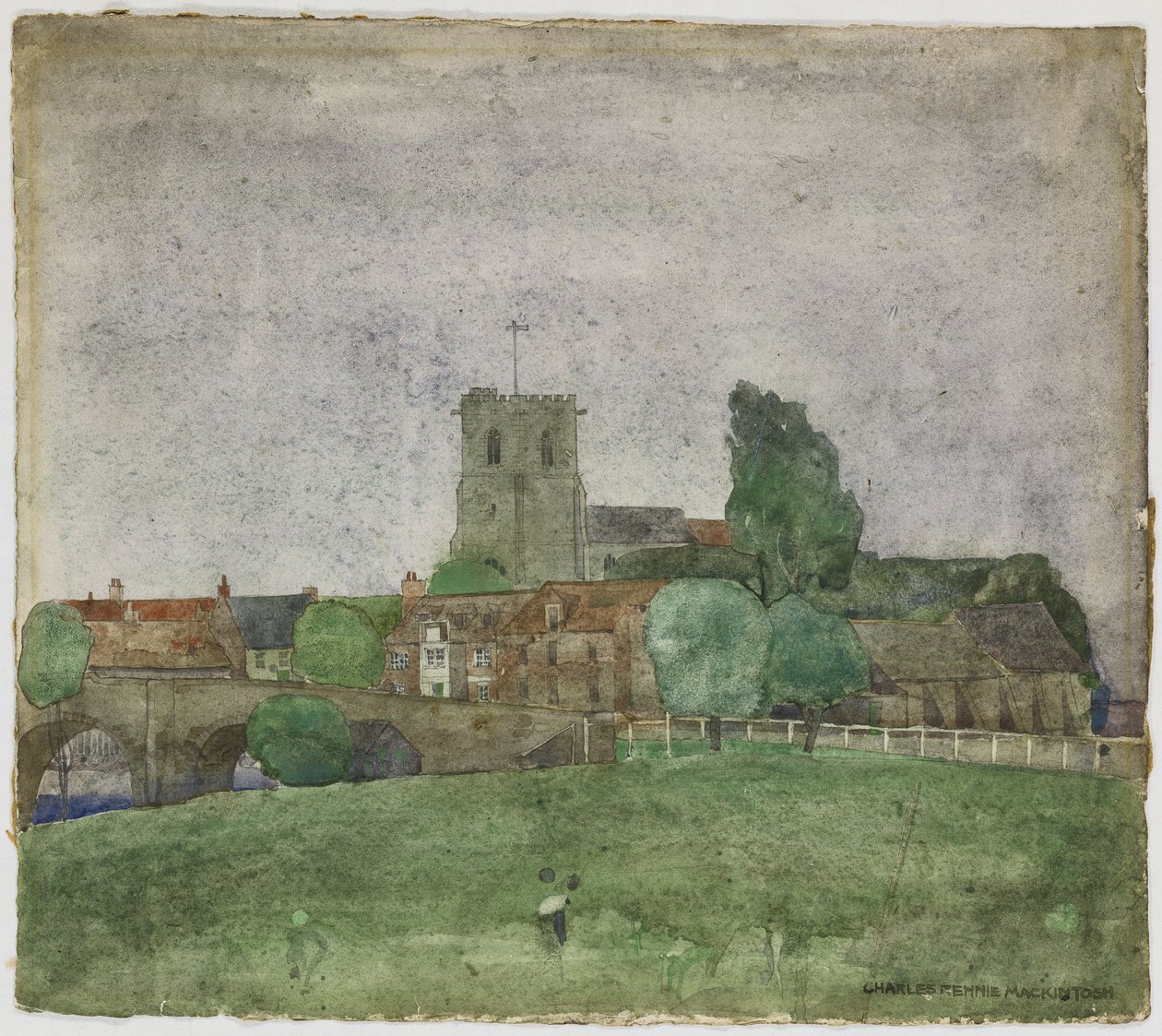 Wareham, Dorset, 1895 tekijältä Charles Rennie Mackintosh