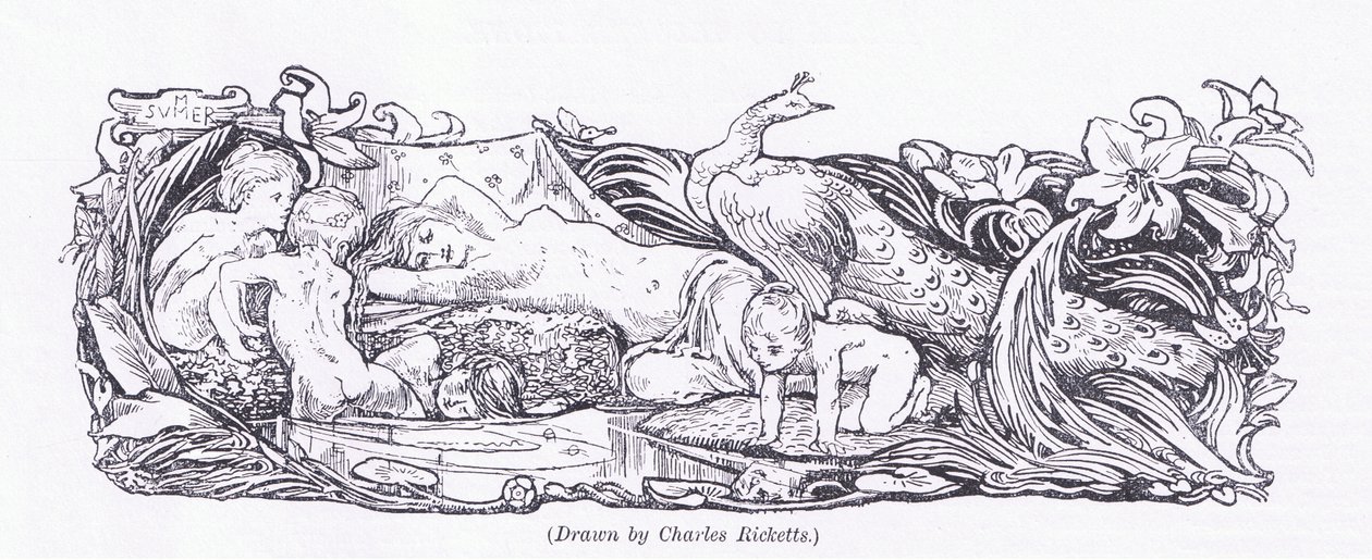 Summer, The Magazine of Art 1893, Cassell and Company, 1893 tekijältä Charles Ricketts