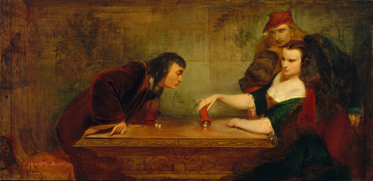 Viimeinen heitto, n. 1840. tekijältä Charles Robert Leslie