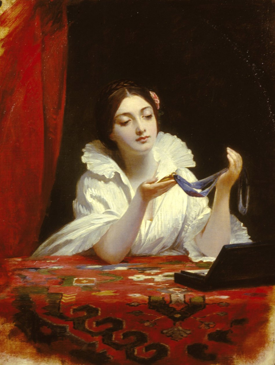 Miniatyyri, noin 1840 tekijältä Charles Robert Leslie