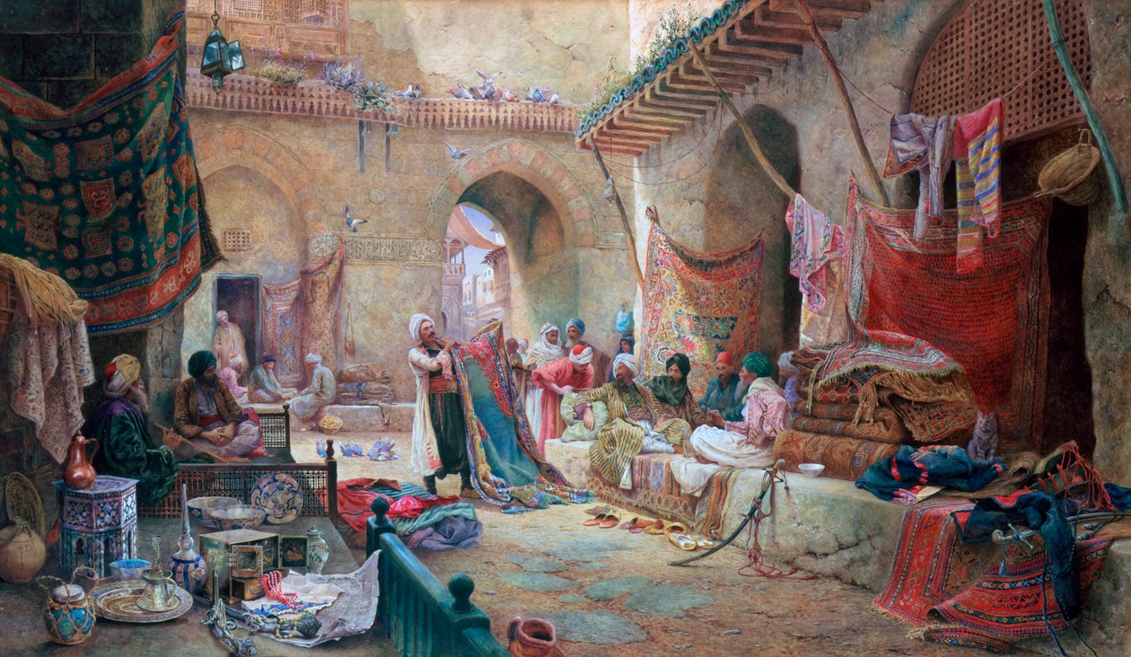Mattobasaari, Kairo, 1887 tekijältä Charles Robertson