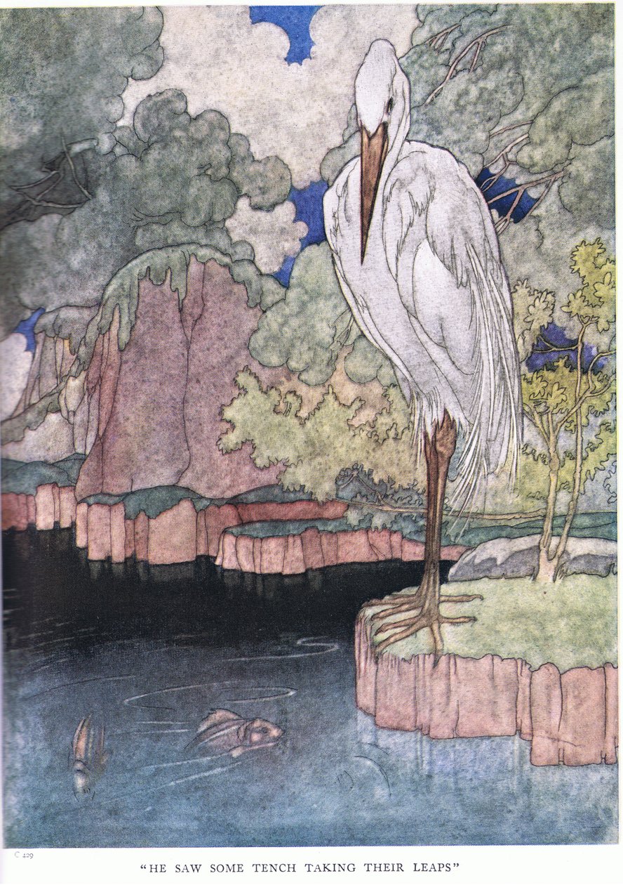 Hän näki joidenkin Tenchin hyppäämässä 1930-luvulla tekijältä Charles Robinson