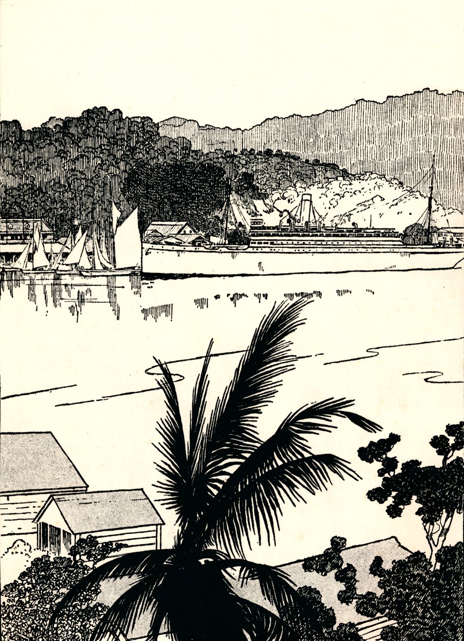 Port Antonio, Jamaika, 1912 tekijältä Charles Robinson