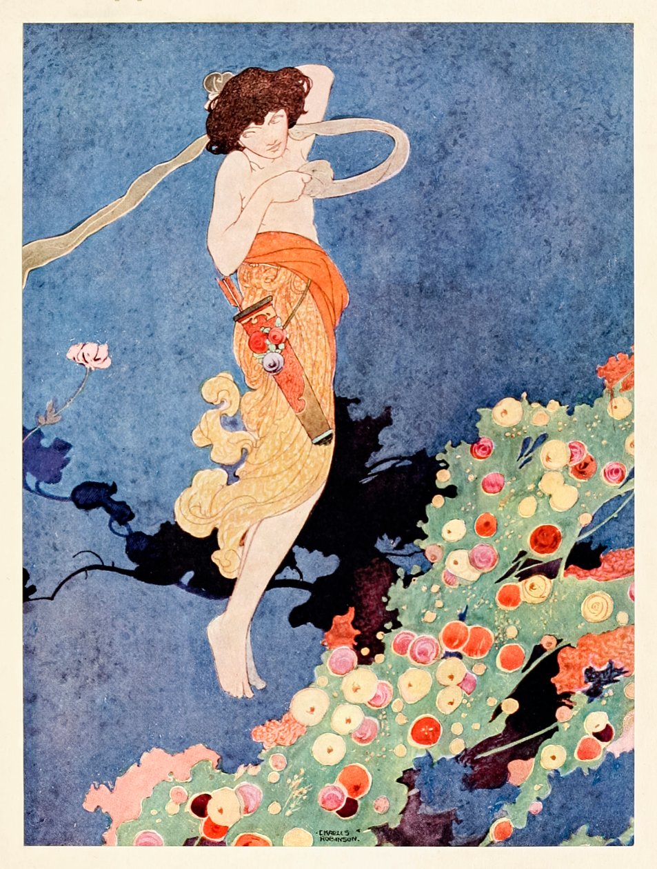 "Kaivoa, jota ei voida lausua (alias The Blossom)" William Shakespearen lauluissa ja soneteissa tekijältä Charles Robinson