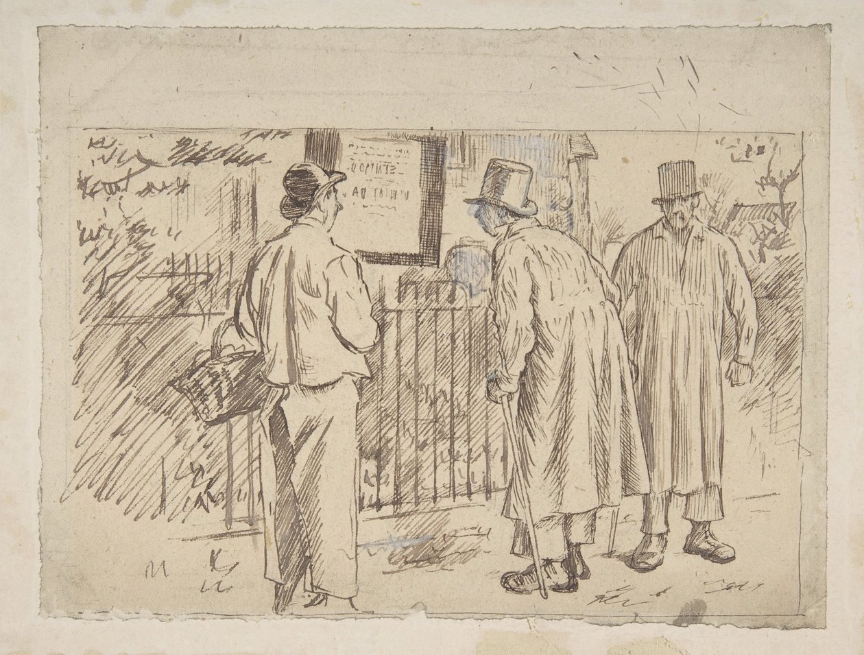 Susi lampaan vaatteissa, 1870-1891. tekijältä Charles Samuel Keene