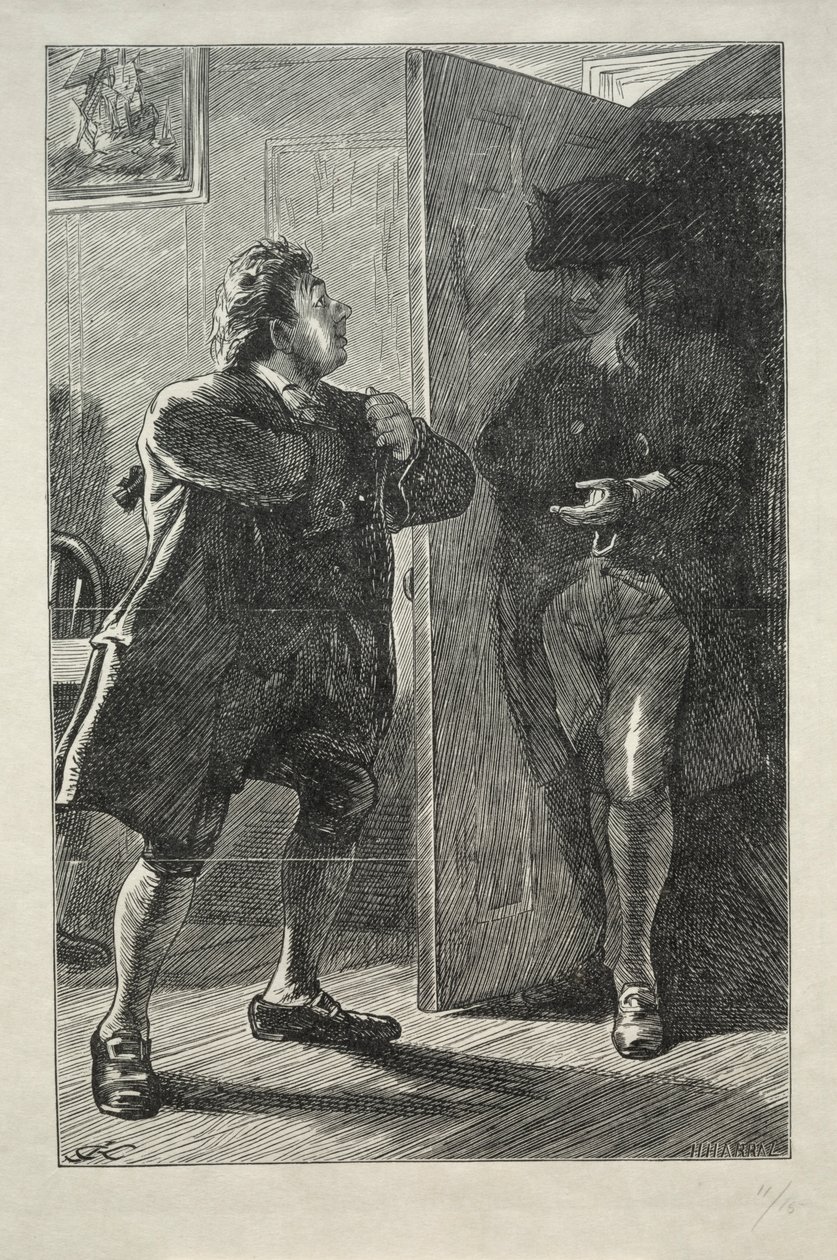 Näyttelijöiden loma, 1867. tekijältä Charles Samuel Keene